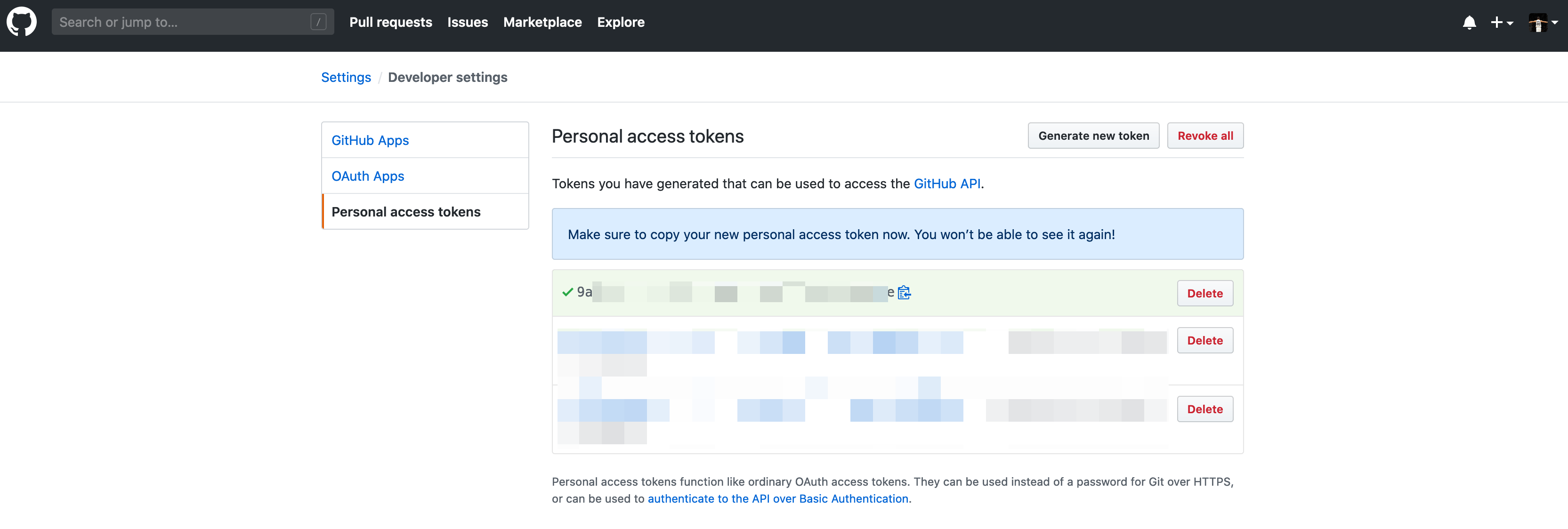 travis_github_token